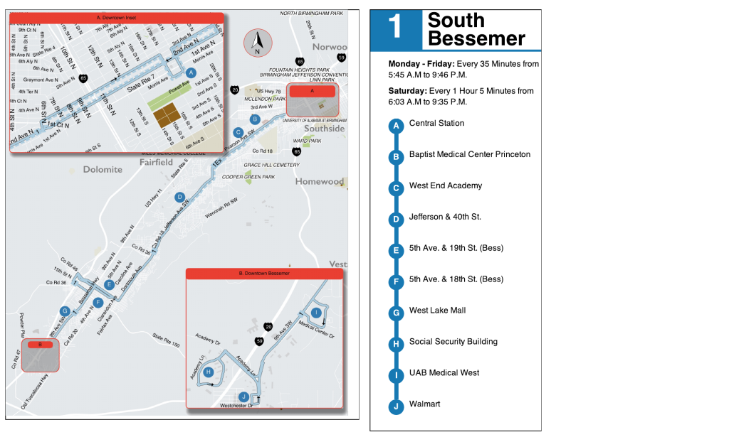 BJCTA Transit Maps – Marcus Dillavou