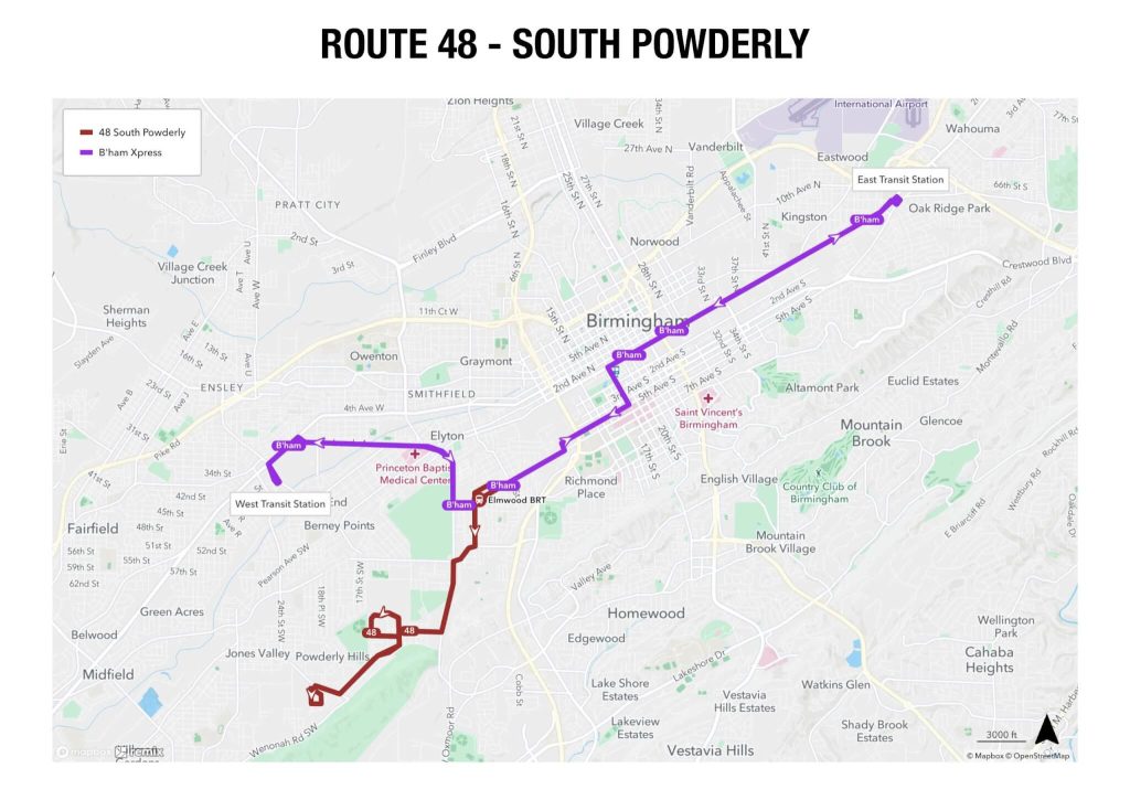 Modified Route 48